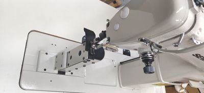 Single Needle Post Bed Industrial Sewing Machine with Reverse