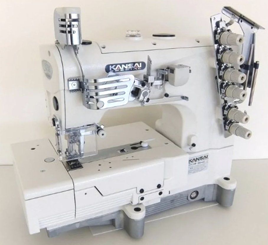 Kansai Flat Bed Top &amp; Bottom Cover-Stitch. Made in Japan