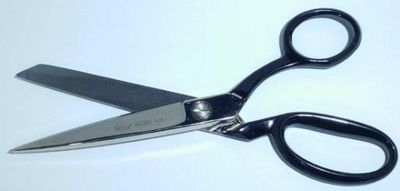 WISS 8-1/8&quot; Solid Steel Dressmaker Bent Trimmer Scissor W428