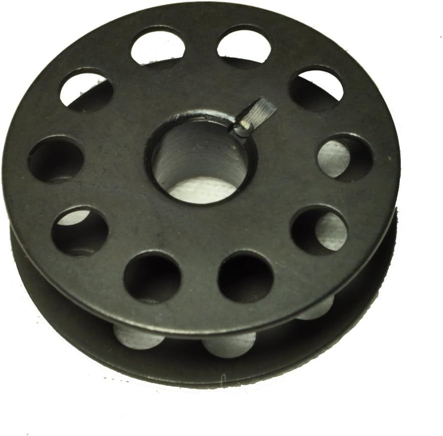 Bobbin # 210530 Black Bobbins with Holes on both sides for Zig-Zag Industrial Sewing Machines