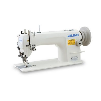 JUKI DU-1181N Single Needle, Straight Stitch, Top &amp; Bottom Feed Industrial Sewing Machine with Table and Servo Motor