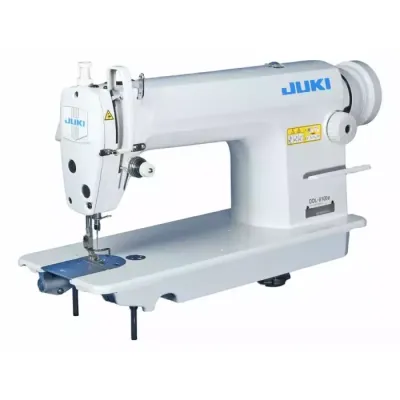 JUKI DDL-8100e High-Speed Single Needle Straight Lockstitch Industrial Sewing Machine W/ Table and Servo Motor