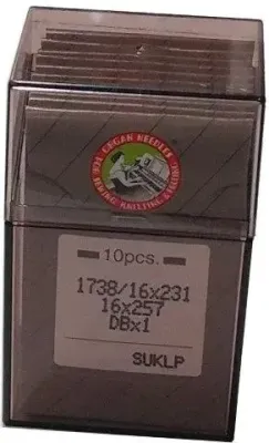 (DBx1) COOL SEW ORGAN Sewing Machine needles. Box of 100 Needles.