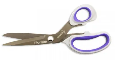 8-1/2" Titanium Bent Dressmaker's Shear by Mundial