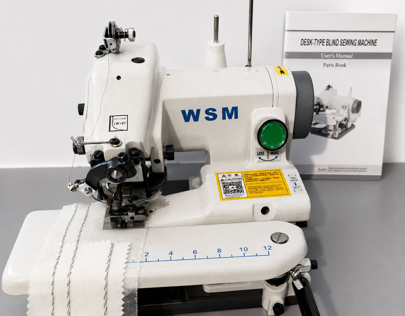 WSM CM-500 All Metal Construction Portable Professional Grade Desktop Blindstitch.
