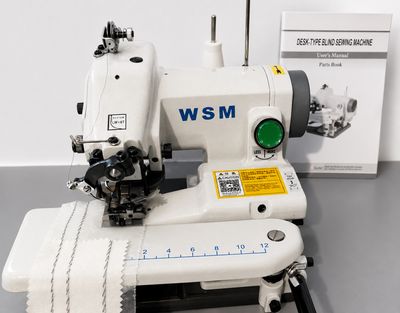 WSM CM-500 All Metal Construction Portable Professional Grade Desktop Blindstitch.