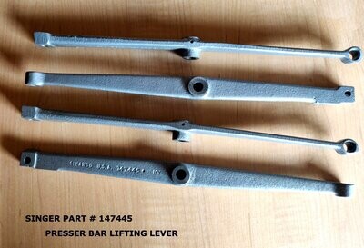 SINGER PRESSER BAR LIFTING LEVER # 147445