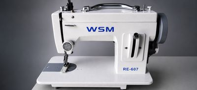 WSM RE-607 Straight Stitch Portable Walking Foot Machine with Reverse Feed