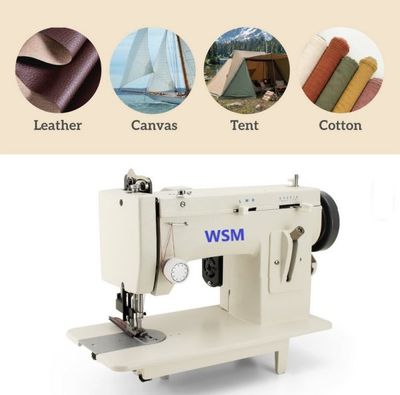 WSM Portable Walking Foot Machine. Straight Stitch &amp; Zigzag with Reverse