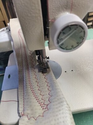 RE607LZ Portable Walking Foot Machine with Zigzag and Straight Stitch with extended bed by Sew Strong.