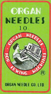 DBx1 ORGAN Sewing Machine Needles 50 pieces.