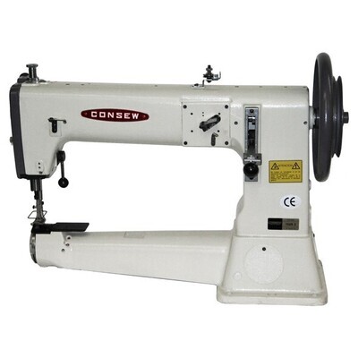 756R CONSEW- Extra Heavy Duty, Single Needle, Lockstitch Machine, Long Cylinder Arm Walking Foot