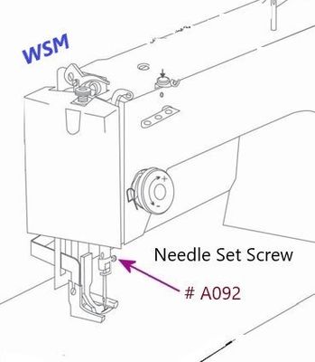 NEEDLE SET SCREW for Portable Walking Foot Sewing Machines Part # A092