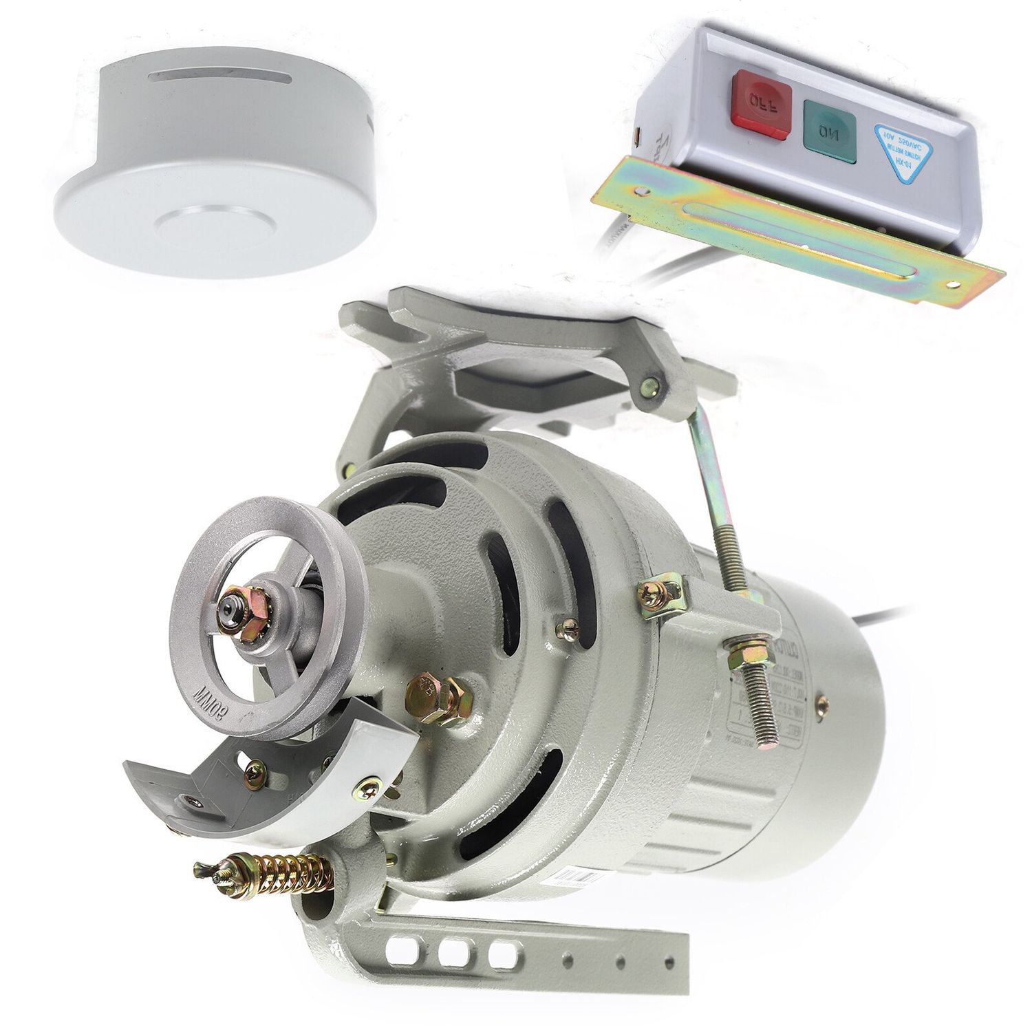 Clutch Motor for Industrial Walking Foot Sewing Machines 400W, 110V 1725 RPM