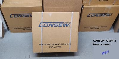 CONSEW 7360R-2 Head Only (No Motor-No Tabletop-Legs)