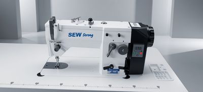 Sew Strong 20U83D Industrial Straight &amp; Zig-Zag Sewing Machine. The modern upgrade to the legendary Singer 20U83 — Direct Drive, Needle Positioning &amp; Automatic Lubrication