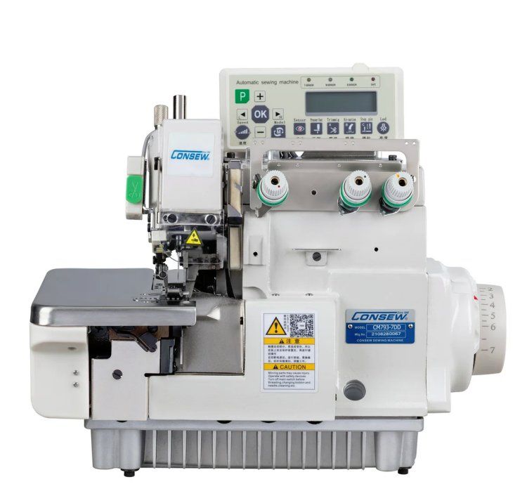 Consew CM793-7DD with Table, Legs and LED Lamp. Direct Drive (Servo Motor in the Head)