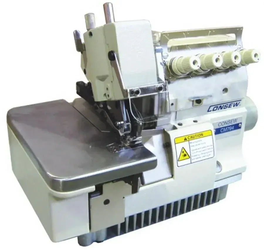 Consew CM794-2 - high speed, two needle, 4 thread overlock machine for sewing of medium to heavyweight materials