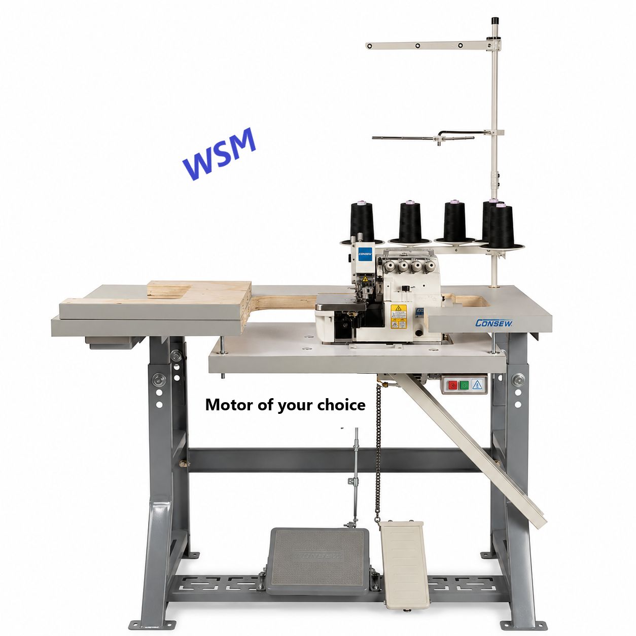 ​Consew CM795-2 – Two-Needle, Five-Thread High-Speed Overlock Machine