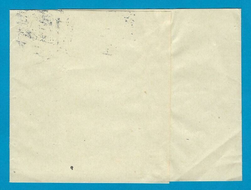 NEDERLAND krantenbandje 1915 Den Haag Tekenaars bond