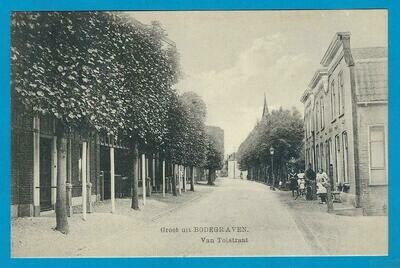 NEDERLAND prentbriefkaart Bodegraven van Tolstraat *