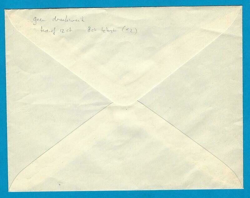 NEDERLAND drukwerk 1962 Zwammerdam beport