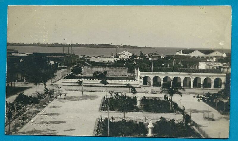 CUBA illustrated postal card M. Martinero Otero Hotel
