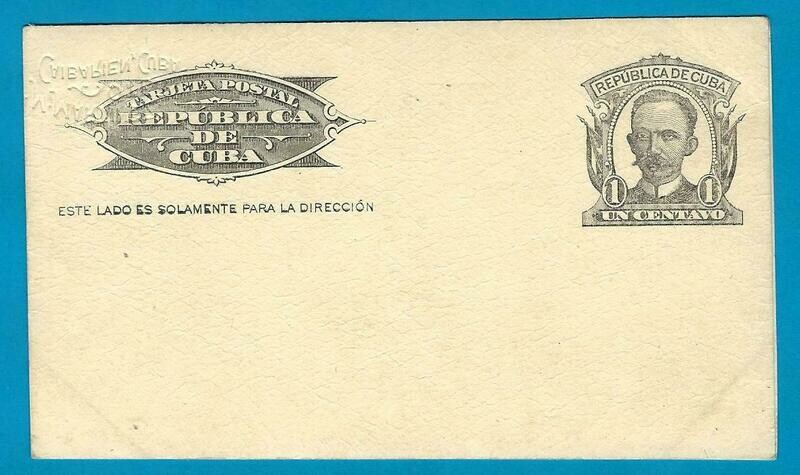 CUBA illustrated postal card M. Martinero Otero Hotel