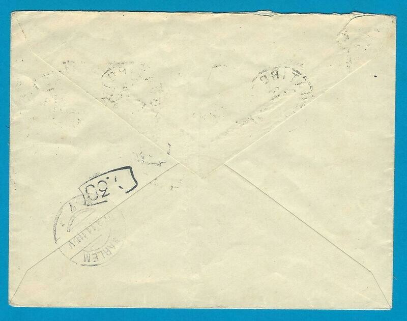 NETHERLANDS EAST INDIES envelope 1911 Djatiroto to Netherlands