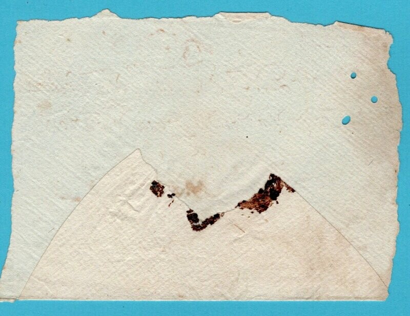 NICARAGUA front of cover 1812 Managua to Costa Rica