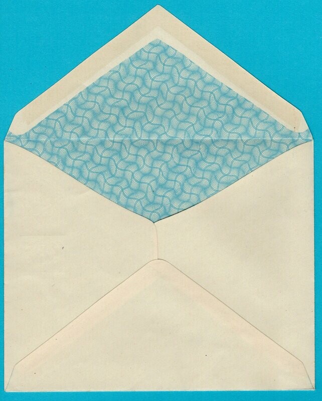 SURINAME envelop 1924 Geuzendam 13 ongebruikt