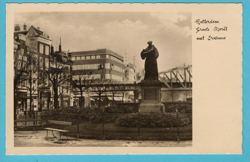 NEDERLAND Erasmus humanist herdenking 1936 Rotterdam