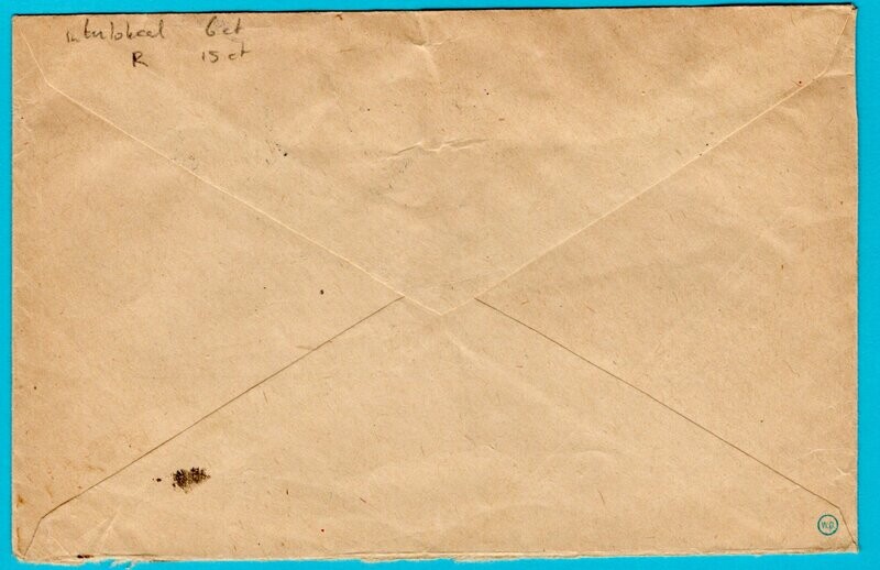 NEDERLAND R brief 1931 Utrecht naar Ermelo