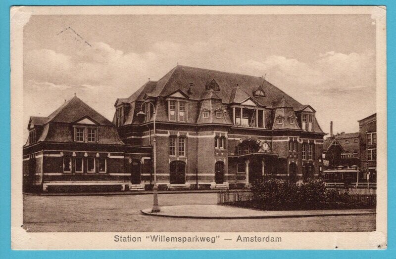 NEDERLAND prentbriefkaart 1928 Amsterdam Olympiade