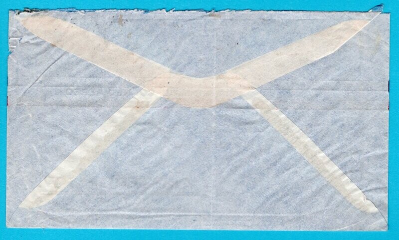 COLOMBIA air cover 1935 Barranquilla to Netherlands with Olympic