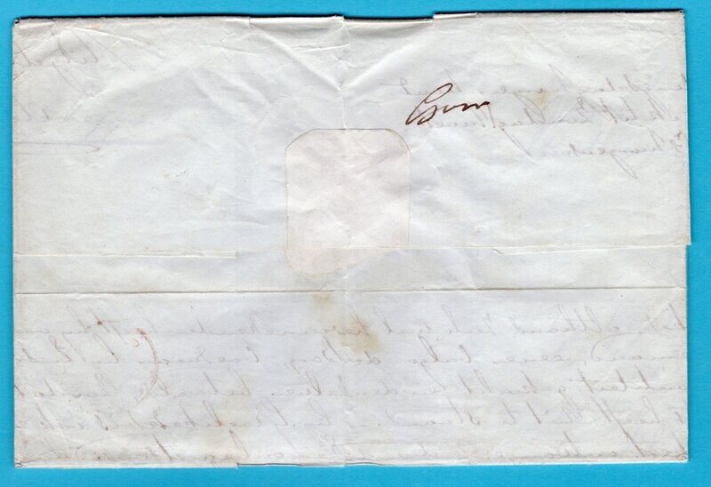 NEDERLAND brief 1846 Goor naar Zwolle