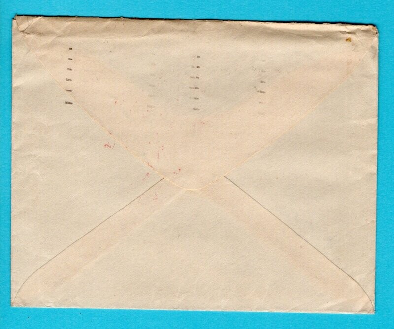 ENGLAND cover 1944 Croyden to London "airmail not available"
