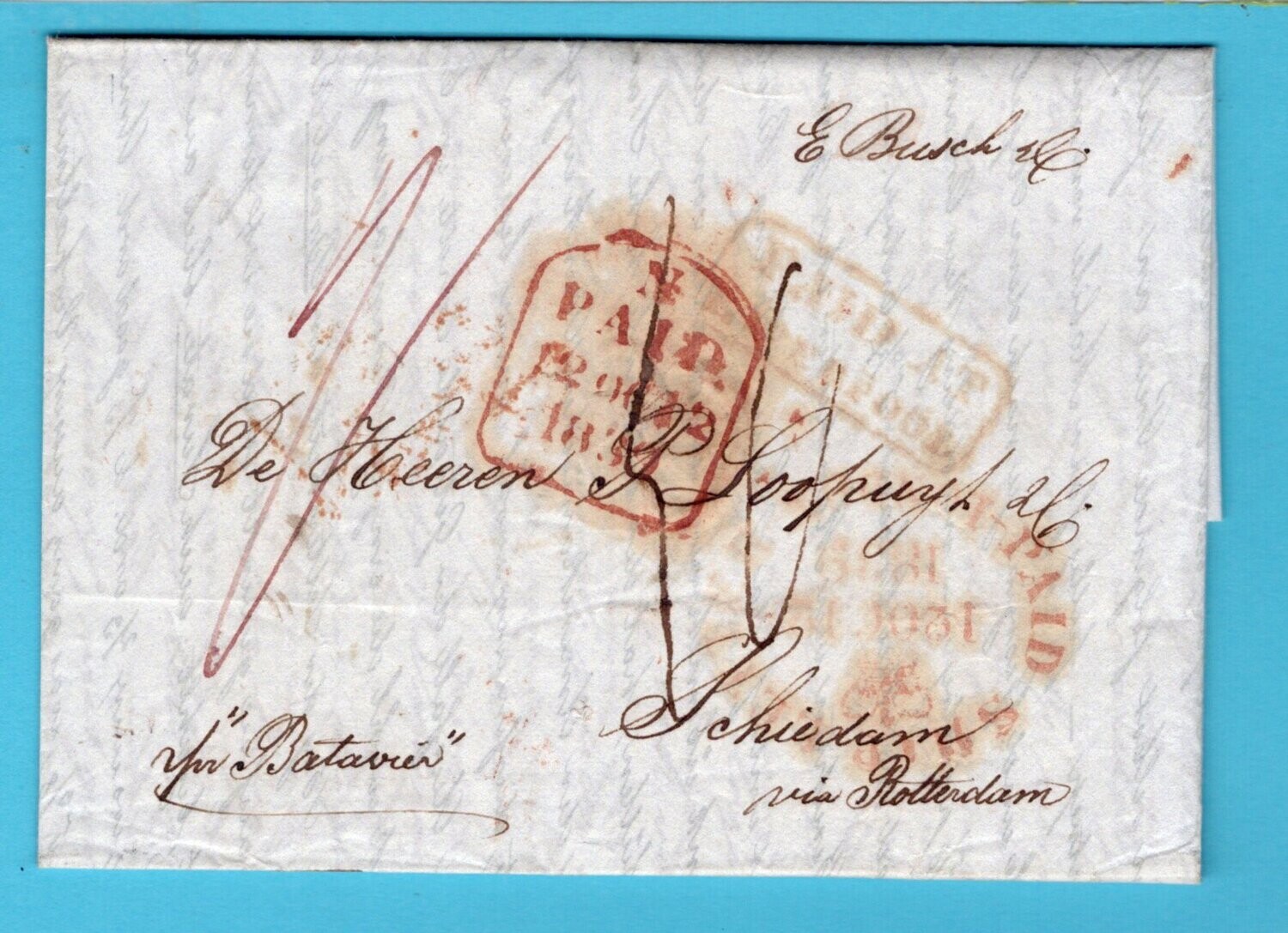 ENGELAND brief 1839 Liverpool 