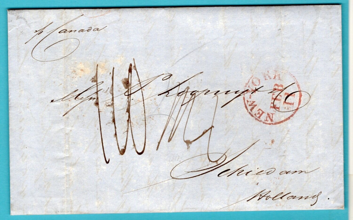 USA brief 1851 New York met 