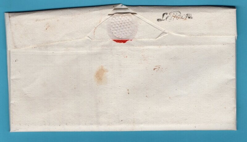 NEDERLAND brief 1807 Rijnsburg naar Den Haag