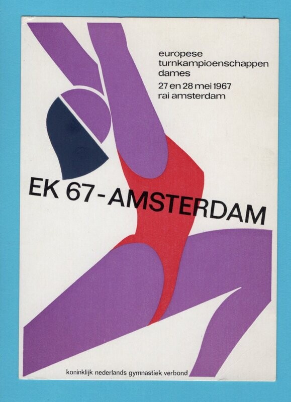 NEDERLAND Turnkampioenschap 1967 roodfrankering