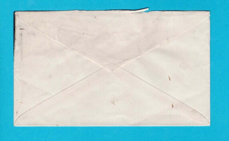 ARGENTINA envelope 12ctvos made black for oficial use