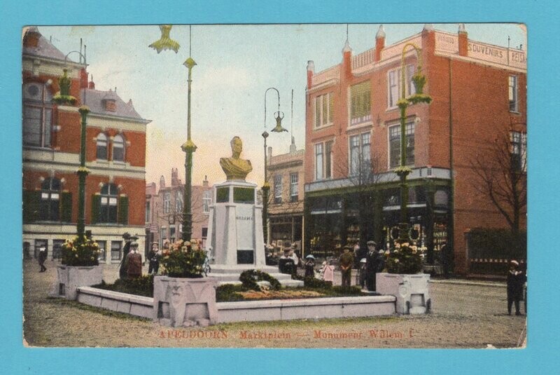 NEDERLAND prentbriefkaart 1916 Epe naar Haarlem - geweigerd