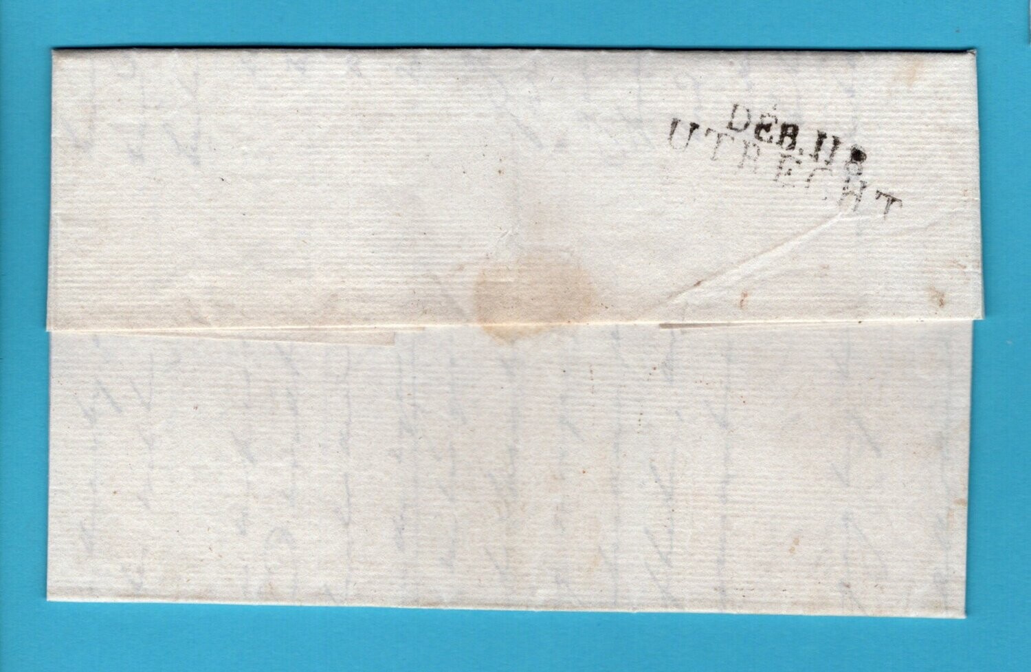NEDERLAND Déb.118 Utrecht op brief 1827 Gorcum - Laren