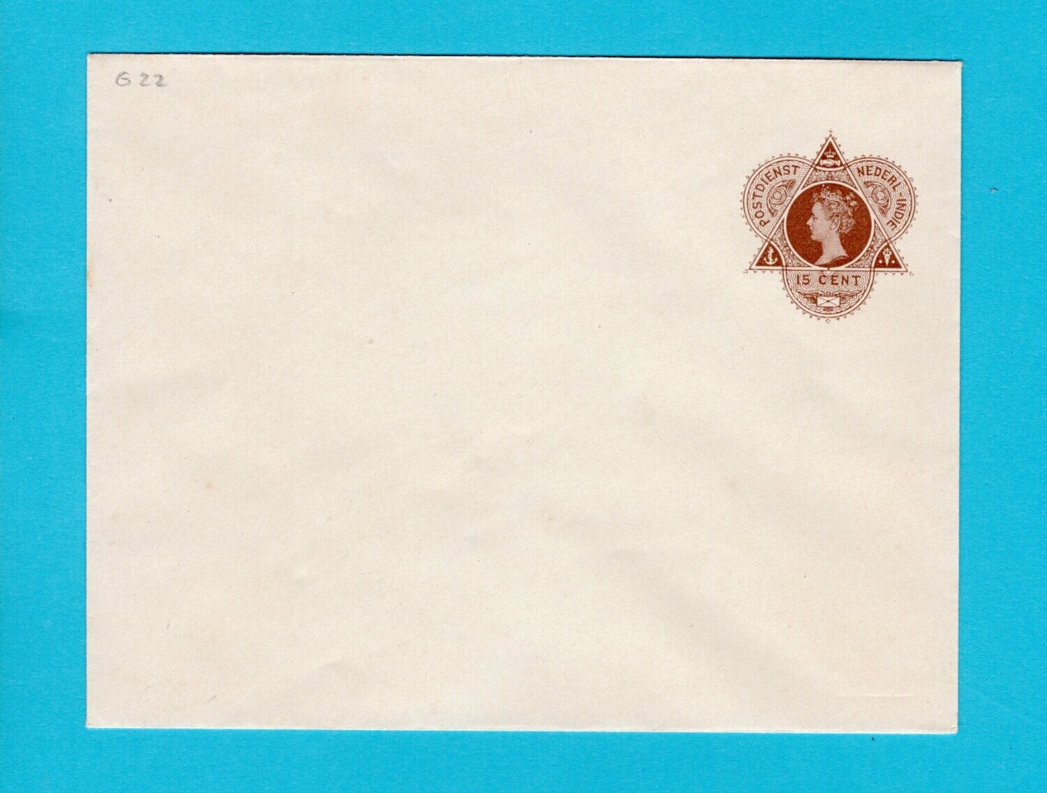 NETHERLANDS EAST INDIES postal envelope 1905 **