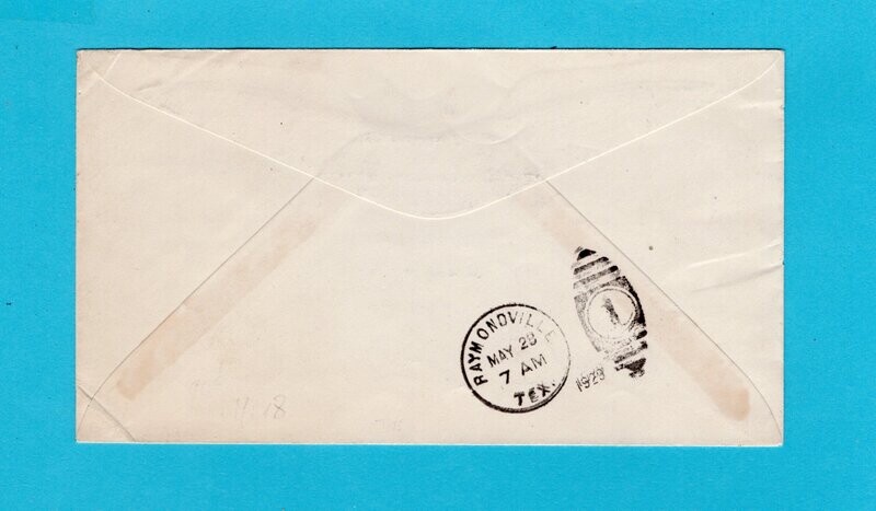 PANAMA airmail cover 1929 Colon to USA