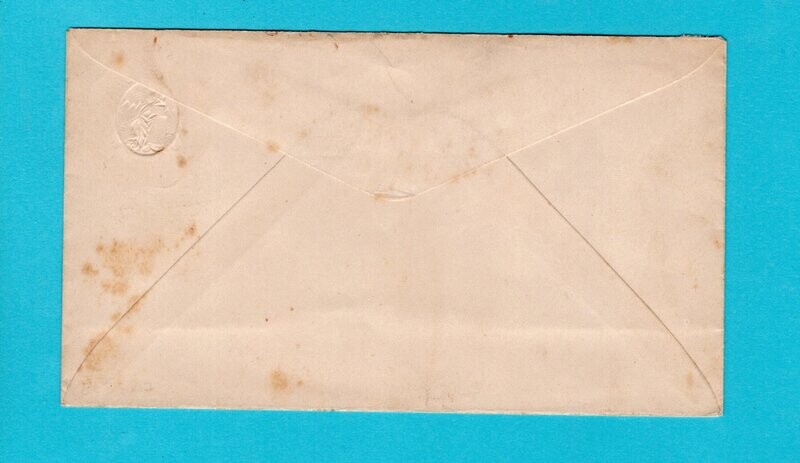 EL SALVADOR postal envelope 1894 Santa Ana