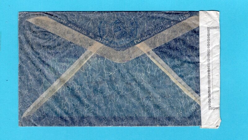 HONDURAS censor air cover 1945 Choluteca