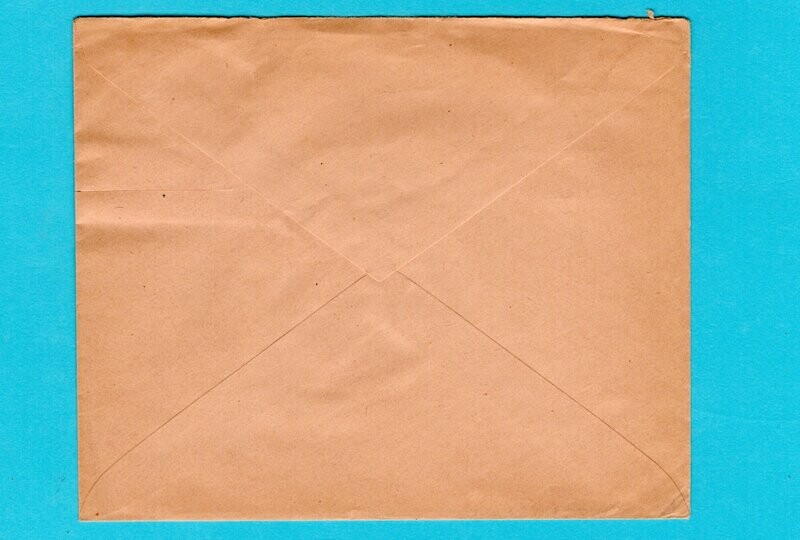 NEDERLAND brief 1945 Sevenum noodstempel naar Amsterdam