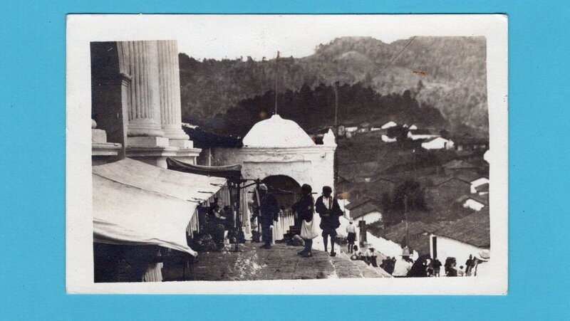 GUATEMALA censored PPC 1941 Chichicastenango to Netherlands